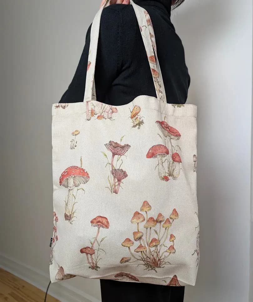SAC FOURRE-TOUT CHAMPIGNONS