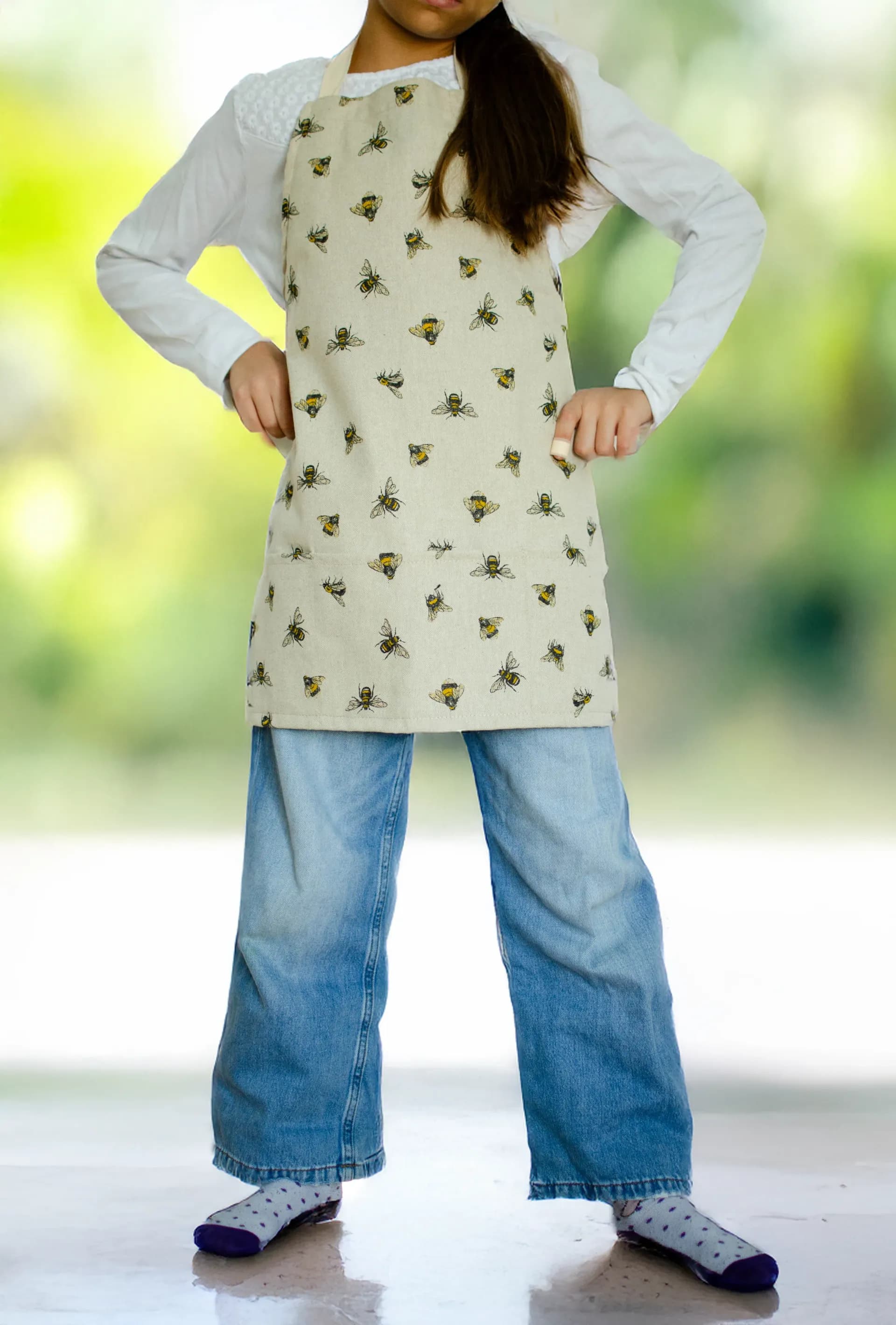 TABLIER ENFANTS MOTIF ABEILLES