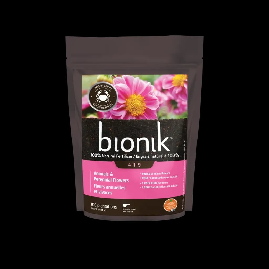 Engrais biologique Bionik® Fleurs annuelles et vivaces 4-1-9 1kg